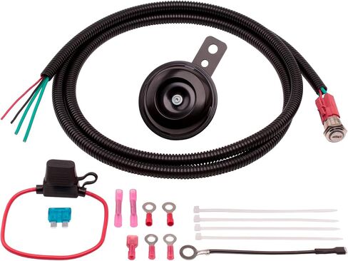 FARBIN ATV Horn Kit with Rocker Switch Led Light and Harness, Compatible with ATV, UTV, RZR, Side by Side, Dune Buggy, Sportsman, Sand Rail, Commander, Kawasaki Teryx, Yamaha Rhino etc. in Kuwait