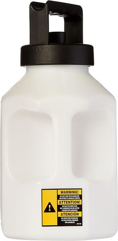 Mityvac MVA576 Fluid Reservoir with Lid, 1.2 Gallon Capacity, White in Kuwait
