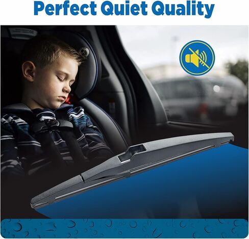 14 بوصة (14A) استبدال شفرة ممسحة الزجاج الأمامي الخلفية لسيارة جيب شيروكي 22-14، CX-5 21-13، CX-7 12-07، CX-9 21-07، xB 15-08، C-HR 22-18+ المزيد من شفرة الممسحة الخلفية in Kuwait