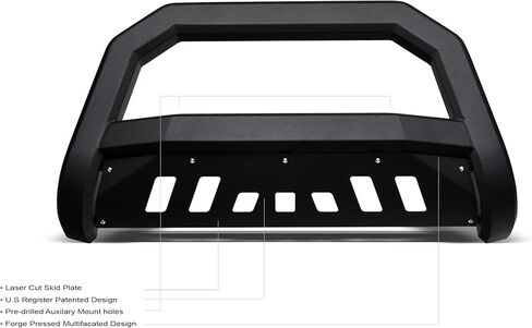 Armordillo USA 8715420 AR Series Bull Bar - أسود مطفي يناسب 2016-2022 تويوتا تاكوما in Saudi Arabia