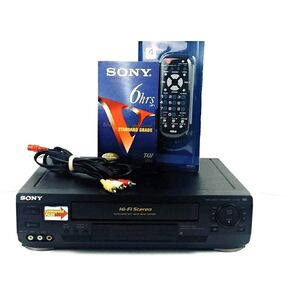 Sony SLV-N50 Video Cassette Recorder VHS 4-Head Hi-Fi VCR in Saudi Arabia