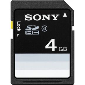 Sony SF4N4/TQM 4GB SDHC Class 4 Memory Card in Saudi Arabia