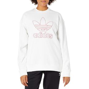 adidas Originals Women's Outline Trefoil Crew Sweatshirt in Saudi Arabia