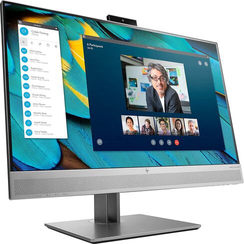 HP EliteDisplay E243m LED Display 60.5 cm (23.8") Full HD Flat Black,Silver in Saudi Arabia