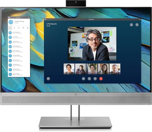 HP EliteDisplay E243m LED Display 60.5 cm (23.8") Full HD Flat Black,Silver in Saudi Arabia