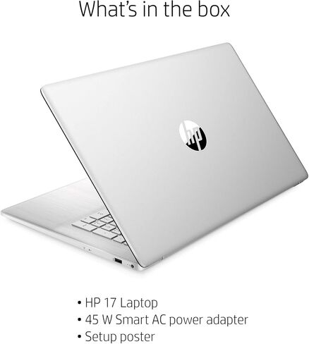 2022 HP High Performance Business Laptop - 17.3" HD+ Touchscreen - AMD Ryzen 5 5500U 6-Core - 32GB DDR4 - 1TB SSD - Natural Silver - WiFi Bluetooth - Windows 11 Pro w/ 32GB USB in Saudi Arabia
