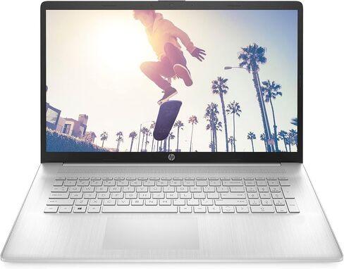 2022 HP High Performance Business Laptop - 17.3" HD+ Touchscreen - AMD Ryzen 5 5500U 6-Core - 32GB DDR4 - 1TB SSD - Natural Silver - WiFi Bluetooth - Windows 11 Pro w/ 32GB USB in Saudi Arabia