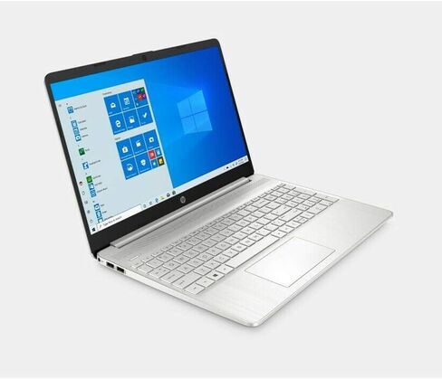 2021 HP 15.6" HD Touchscreen Laptop Computer, AMD Ryzen 7-4700U Processor, 32GB RAM, 2TB SSD, HD Audio, HD Webcam, AMD Radeon Graphics, Bluetooth, HDMI, Windows 10, Silver, 32GB SnowBell USB Card in Saudi Arabia
