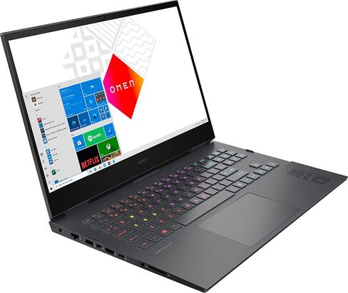 HP OMEN 16 Gaming & Entertainment Laptop (AMD Ryzen 7 5800H 8-Core, 16GB RAM, 512GB SSD, GeForce RTX 3050 Ti, 16.1" Full HD (1920x1080), WiFi, Bluetooth, Webcam, Win 10 Home) with Hub in Kuwait