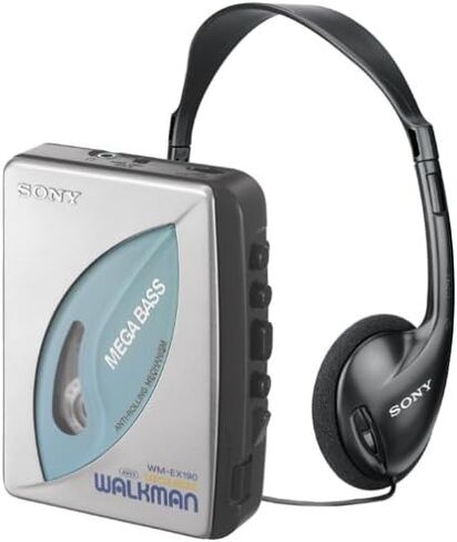 Sony WM-EX190 Walkman Stereo Cassette Player with Anti-Rolling Mechanism in Saudi Arabia