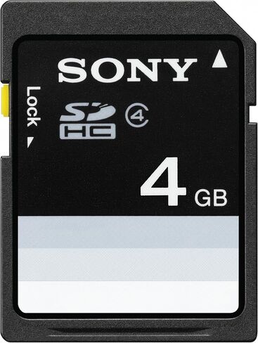 Sony SF4N4/TQM 4GB SDHC Class 4 Memory Card in Saudi Arabia