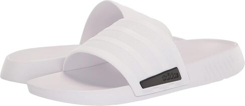 adidas Unisex Racer TR Slides Sandal, White/Core Black/White, 13 US Women in Saudi Arabia
