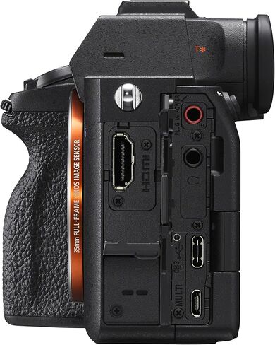 Sony a7s III ILCE-7SM3/B Mirrorless Digital Camera with 35mm Full-Frame Image Sensor Body Double Battery Bundle Including Deco Gear Carry Case + 2X 64GB Memory Card (128GB Total) and Kit Accessories in Saudi Arabia