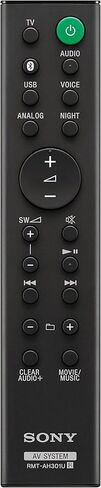 Sony HT-MT300/B Powerful Mini Soundbar with Wireless Subwoofer, easy setup, compact, home office use with clear sound, Black in Saudi Arabia