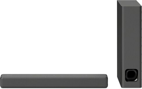 Sony HT-MT300/B Powerful Mini Soundbar with Wireless Subwoofer, easy setup, compact, home office use with clear sound, Black in Saudi Arabia