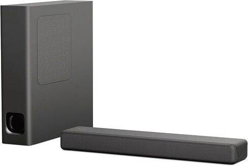 Sony HT-MT300/B Powerful Mini Soundbar with Wireless Subwoofer, easy setup, compact, home office use with clear sound, Black in Saudi Arabia