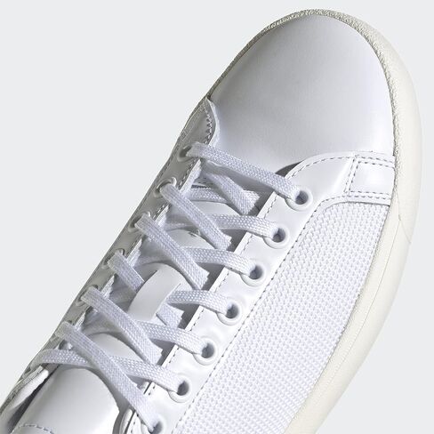 حذاء كلاسيكي للرجال من adidas Originals Rod Laver Vintage أبيض/أخضر مقاس 13 in Kuwait