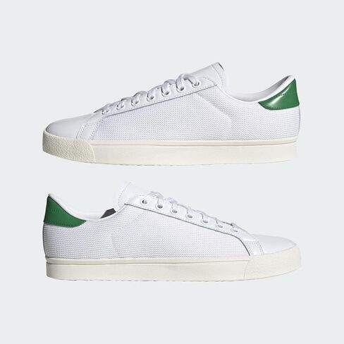 حذاء كلاسيكي للرجال من adidas Originals Rod Laver Vintage أبيض/أخضر مقاس 13 in Kuwait