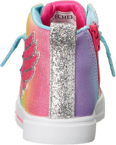 Skechers Kids Girls Twinkle Sparks-Wing Charm Sneaker, Multi, 6 Toddler in Saudi Arabia