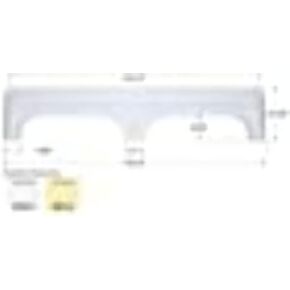 ICON FS570 Tandem Fender Skirt, Polar White in Saudi Arabia