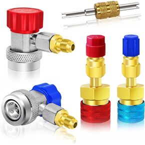 Boltigen R1234yf to R134a Adapter, R134a Adapter, R134a to R1234yf Adapter Kit, for R1234yf/R134a Car AC Refrigerant System in Saudi Arabia
