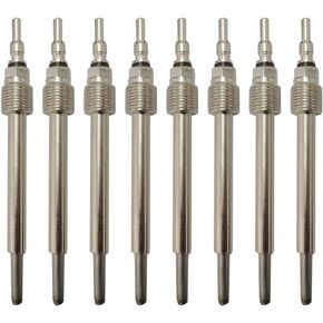 8 قطع شمعات توهج لـ (04-07) فورد 6.0L سوبر ديوتي E350 E450 F250 F350 F450 F550 ديزل - استبدال # 4C3Z-12A342-AA in Kuwait