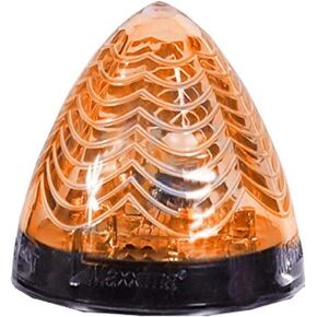 Maxxima M34600YCL Amber 2" LED Clear Lens Beehive Clearance Marker Light in Saudi Arabia