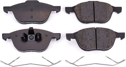 Power Stop 16-1044 Z16 Evolution Front Ceramic Brake Pads For Ford C-Max | Ford Ecosport | Ford Escape | Ford Focus | Mazda 3 | Volvo C30 | Volvo C70 | Volvo S40 | Volvo V50 [Application Specific] in Saudi Arabia