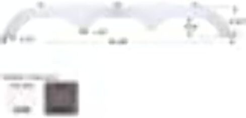 ICON 01901 Triple Axle Fender Skirt FS1900 for Fleetwood - Gray in Kuwait