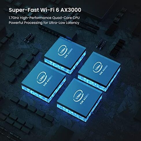 Tenda Whole Home Mesh WiFi System - Dual Band Gigabit AC1200 Router Replacement for SmartHome,Compatible with Alexa for 3500 sq.ft Coverage (MW5G 3 Pack) in Kuwait