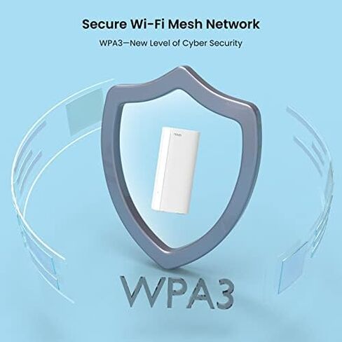 Tenda Whole Home Mesh WiFi System - Dual Band Gigabit AC1200 Router Replacement for SmartHome,Compatible with Alexa for 3500 sq.ft Coverage (MW5G 3 Pack) in Kuwait