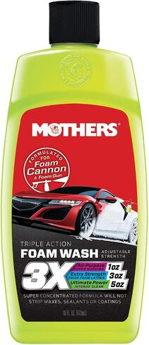 Mothers 05616 3X Triple Action Foam Wash, 16 fl. oz. in Saudi Arabia