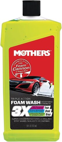 Mothers 05616 3X Triple Action Foam Wash, 16 fl. oz. in Saudi Arabia