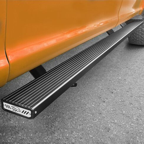 AUTOSAVER88 Running Boards Compatible with 2015-2023 Ford F150, 2017-2023 Ford F250 F350 Supercrew Cab, 4 Inches Aluminum Black Side Steps Nerf Bars in Saudi Arabia
