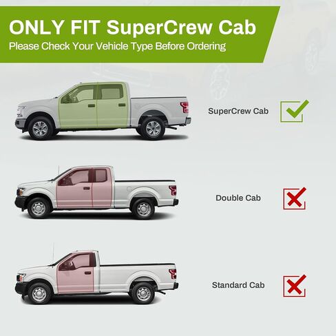 AUTOSAVER88 Running Boards Compatible with 2015-2023 Ford F150, 2017-2023 Ford F250 F350 Supercrew Cab, 4 Inches Aluminum Black Side Steps Nerf Bars in Saudi Arabia