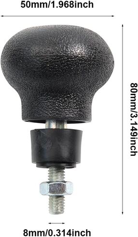 قطعتان من المقبض الدوار، عجلة قيادة معدنية معززة لمساعد القيادة، مقبض دوار ملائم عالمي، مقبض عجلة القيادة، ملحق السيارة in Kuwait