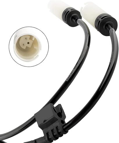 YMAUGP 2pcs Front and Rear Brake Pad Wear Sensors Compatible with Mini Cooper R55 R56 2007 2008 2009 2010 Front and Rear Driver and Passenger Side 2-PC Set 34356789329 34356783230 in Saudi Arabia
