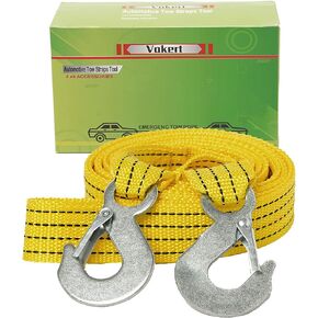 Heavy Duty Tow Strap- 6614 LB Break Strength,Recovery Tow Strap Use for Emergency Road Towing Rope in Saudi Arabia