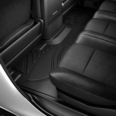 AUTOSAVER88 Floor Mats Fit for Jeep Wrangler 4XE 2021-2023 Hybrid 4 Door (Non JL or JK), Custom Fit Black TPE All-Weather 1st and 2nd Row 4XE Full Set Car Liners in Saudi Arabia