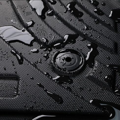AUTOSAVER88 Floor Mats Fit for Jeep Wrangler 4XE 2021-2023 Hybrid 4 Door (Non JL or JK), Custom Fit Black TPE All-Weather 1st and 2nd Row 4XE Full Set Car Liners in Saudi Arabia