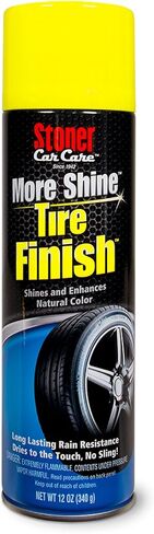 Stoner Car Care 91094 12-Ounce More Shine Tire Finish Non-Greasy Spray Enhances and Restores Your Tires Natural Color, Pack of 1 in Saudi Arabia