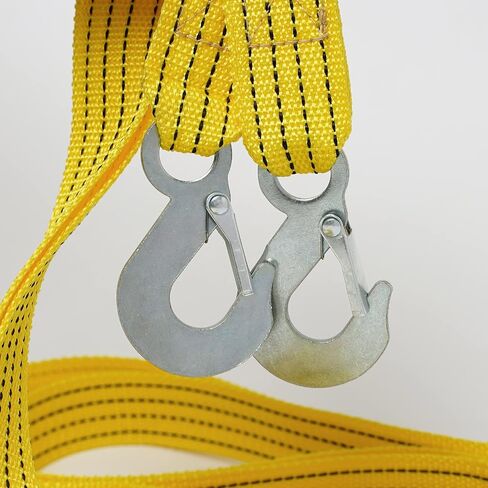 Heavy Duty Tow Strap- 6614 LB Break Strength,Recovery Tow Strap Use for Emergency Road Towing Rope in Saudi Arabia