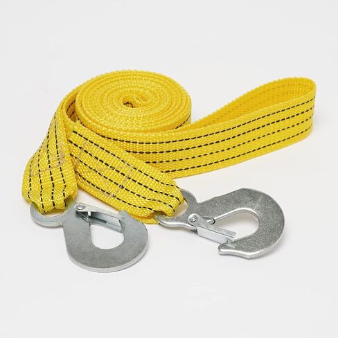 Heavy Duty Tow Strap- 6614 LB Break Strength,Recovery Tow Strap Use for Emergency Road Towing Rope in Saudi Arabia