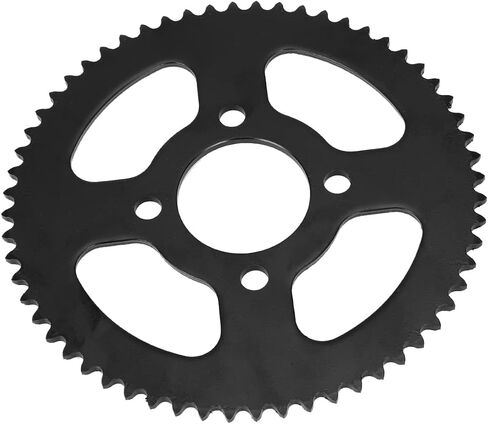 YOXUFA Go Kart Sprocket Hub 1 بوصة تتحمل 1/4 بوصة مجموعة أدوات Keyway مع سلسلة #35 60T ضرس محرك خلفي 4 فتحات لعربة الذهاب أجزاء الدراجة الصغيرة الفضية in Saudi Arabia