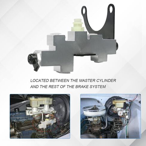 Brake Proportioning Valve Compatible With 1991-1996 GMC/Chevy/Oldsmobile/Jimmy/Blazer/S-10 GM Equipment Brake Replaces 172-2069 172-2267 15606198 in Saudi Arabia