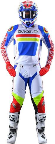 Troy Lee Designs SE Pro Drop in Jersey - دراجة موتوكروس الترابية ATV Enduro Dual Sport Racing Off Road كم طويل - رجالي للبالغين in Kuwait