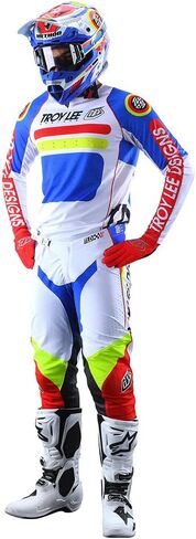 Troy Lee Designs SE Pro Drop in Jersey - دراجة موتوكروس الترابية ATV Enduro Dual Sport Racing Off Road كم طويل - رجالي للبالغين in Kuwait