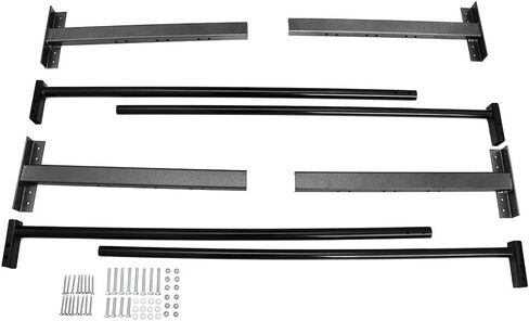 NIXFACE Adjustable Roof Ladder Racks Fit for 4"-7" Wide Enclosed Trailers Cargo Vans Trucks in Kuwait