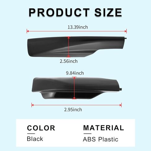 غطاء سقف حامل البضائع من في ام بي كيو ار تي اي لسيارة تويوتا راف 4 2006 2007 2008 2009 2010 2011 2012، اسود، 4 قطع in Saudi Arabia