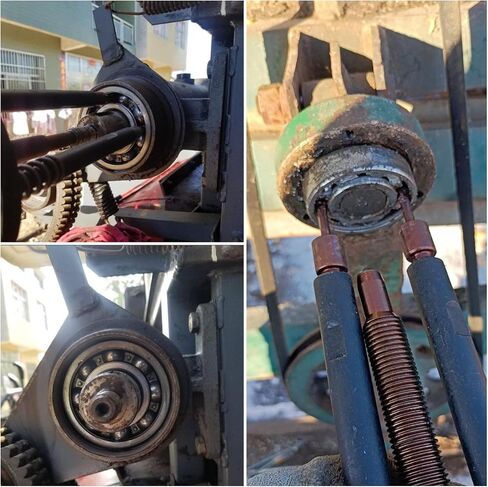 مجموعة ادوات سحب محمل مكفوفين مكونة من 3 قطع من يكسسيكا، مجموعة ادوات سحب محمل طيار، اداة ازالة المحامل الداخلية الداخلية، فاصل فاصل للدراجة النارية والسيارة in Kuwait